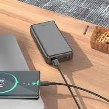 Заредете изображение във визуализатора на галерията – HOCO powerbank 20000 mAh 2,1A J100A black

