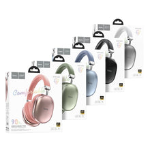 Заредете изображение във визуализатора на галерията – HOCO wireless bluetooth headphones W35 Max pink
