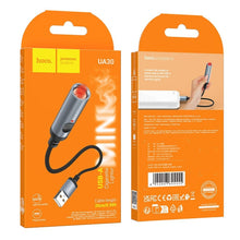 Заредете изображение във визуализатора на галерията – HOCO cigarette lighter for USB A UA30 0,3 m black
