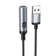 Заредете изображение във визуализатора на галерията – HOCO cigarette lighter for USB A UA30 0,3 m black
