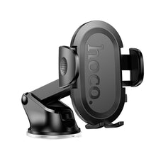 Заредете изображение във визуализатора на галерията – HOCO clamp car holder for center console H54 black
