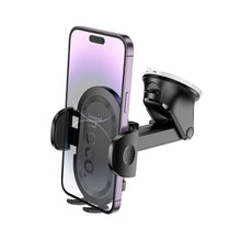 Заредете изображение във визуализатора на галерията – HOCO clamp car holder for center console H54 black
