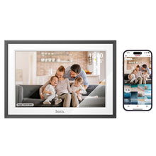 Заредете изображение във визуализатора на галерията – HOCO digital cloud photo frame 10,1" 1GB / 32GB HI13 black
