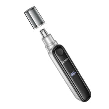 Заредете изображение във визуализатора на галерията – HOCO nose hair trimmer with display HP33 silver
