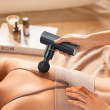 Заредете изображение във визуализатора на галерията – HOCO electric mini silent massager GUN HP50 black
