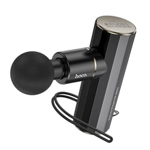 Заредете изображение във визуализатора на галерията – HOCO electric mini silent massager GUN HP50 black
