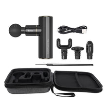 Заредете изображение във визуализатора на галерията – HOCO electric mini silent massager GUN HP50 black
