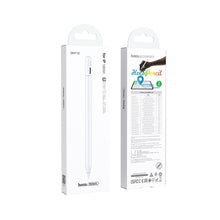 Заредете изображение във визуализатора на галерията – HOCO active capacitive pen with anti-lost function 130 mAh GM112 white

