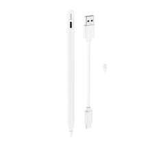 Заредете изображение във визуализатора на галерията – HOCO active capacitive pen with anti-lost function 130 mAh GM112 white
