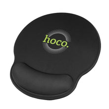 Заредете изображение във визуализатора на галерията – HOCO mouse pad with wrist support GM30 black
