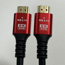 Заредете изображение във визуализатора на галерията – Cable HDMI to HDMI ver. 2.1 8K/60Hz, 4K/120 Hz 1 m black
