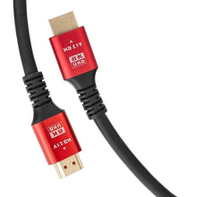 Заредете изображение във визуализатора на галерията – Cable HDMI to HDMI ver. 2.1 8K/60Hz, 4K/120 Hz 3 m black
