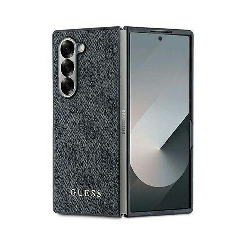 Оригинален гръб GUESS за SAMSUNG Z Fold 6 GUHCZFD6GF4GGR (HC PU 4G Charm) черен