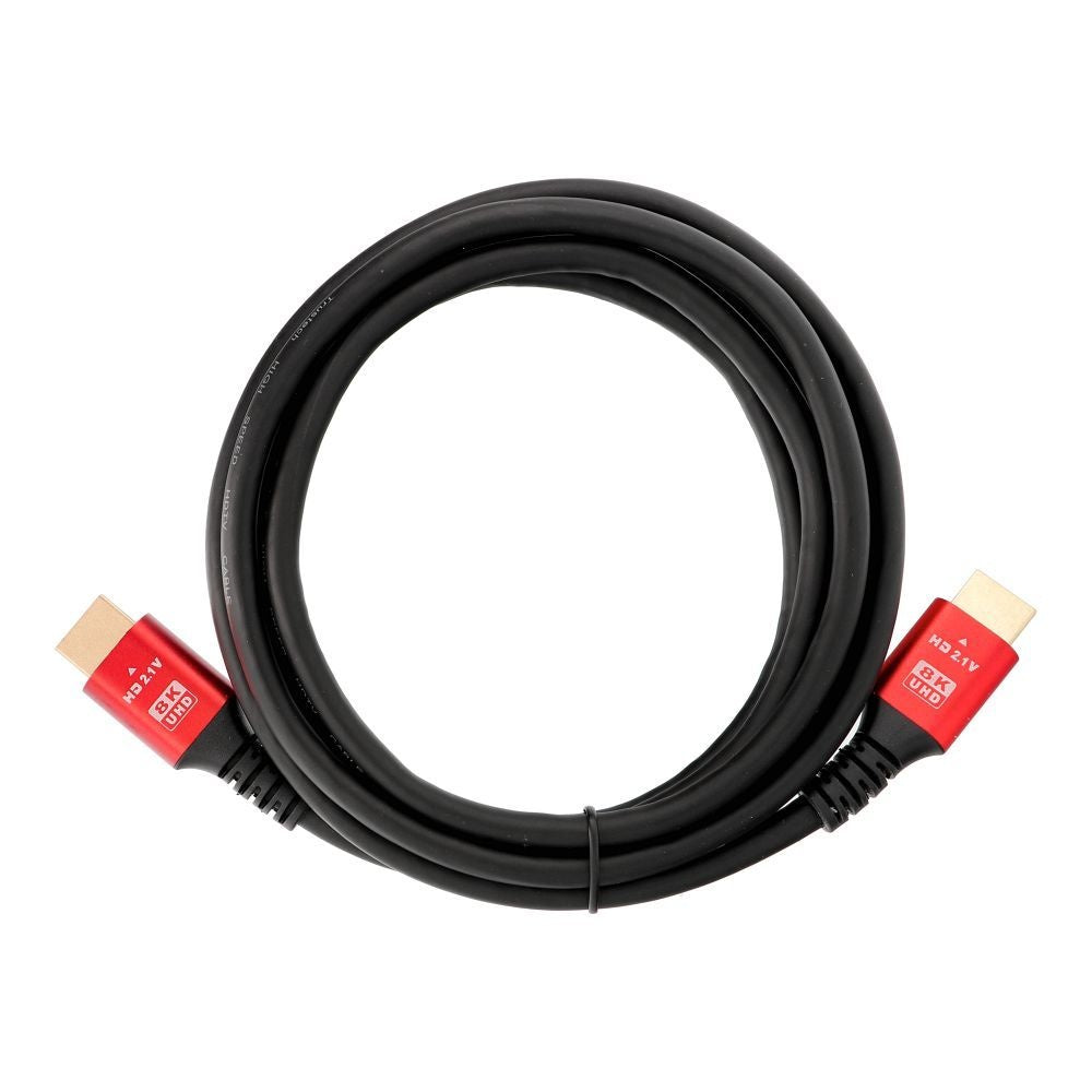 Cable HDMI to HDMI ver. 2.1 8K/60Hz, 4K/120 Hz 2 m black