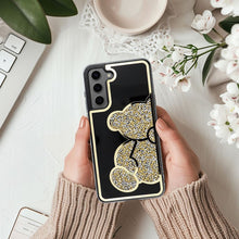 Заредете изображение във визуализатора на галерията – Гръб TEDDY BEAR за SAMSUNG S23 Ultra златист
