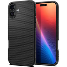 Заредете изображение във визуализатора на галерията – SPIGEN LIQUID AIR калъф за IPHONE 16 matte черен
