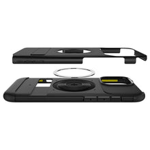 Заредете изображение във визуализатора на галерията – Оригинален гръб SPIGEN SLIM ARMOR MAG compatible with MagSafe for IPHONE 16 Pro черен
