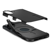 Заредете изображение във визуализатора на галерията – Оригинален гръб SPIGEN TOUGH ARMOR MAG compatible with MagSafe for IPHONE 16 Plus черен
