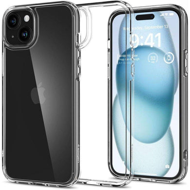 SPIGEN ULTRA HYBRID калъф за IPHONE 16 crystal clear