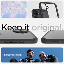 Заредете изображение във визуализатора на галерията – SPIGEN ULTRA HYBRID калъф за IPHONE 16 matte черен
