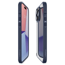 Заредете изображение във визуализатора на галерията – SPIGEN ULTRA HYBRID калъф за IPHONE 16 Pro Max тъмно син син
