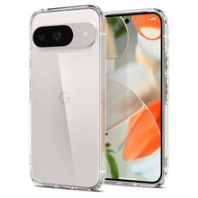 Заредете изображение във визуализатора на галерията – SPIGEN ULTRA HYBRID калъф за GOOGLE Pixel 9 / 9 Pro XL crystal clear
