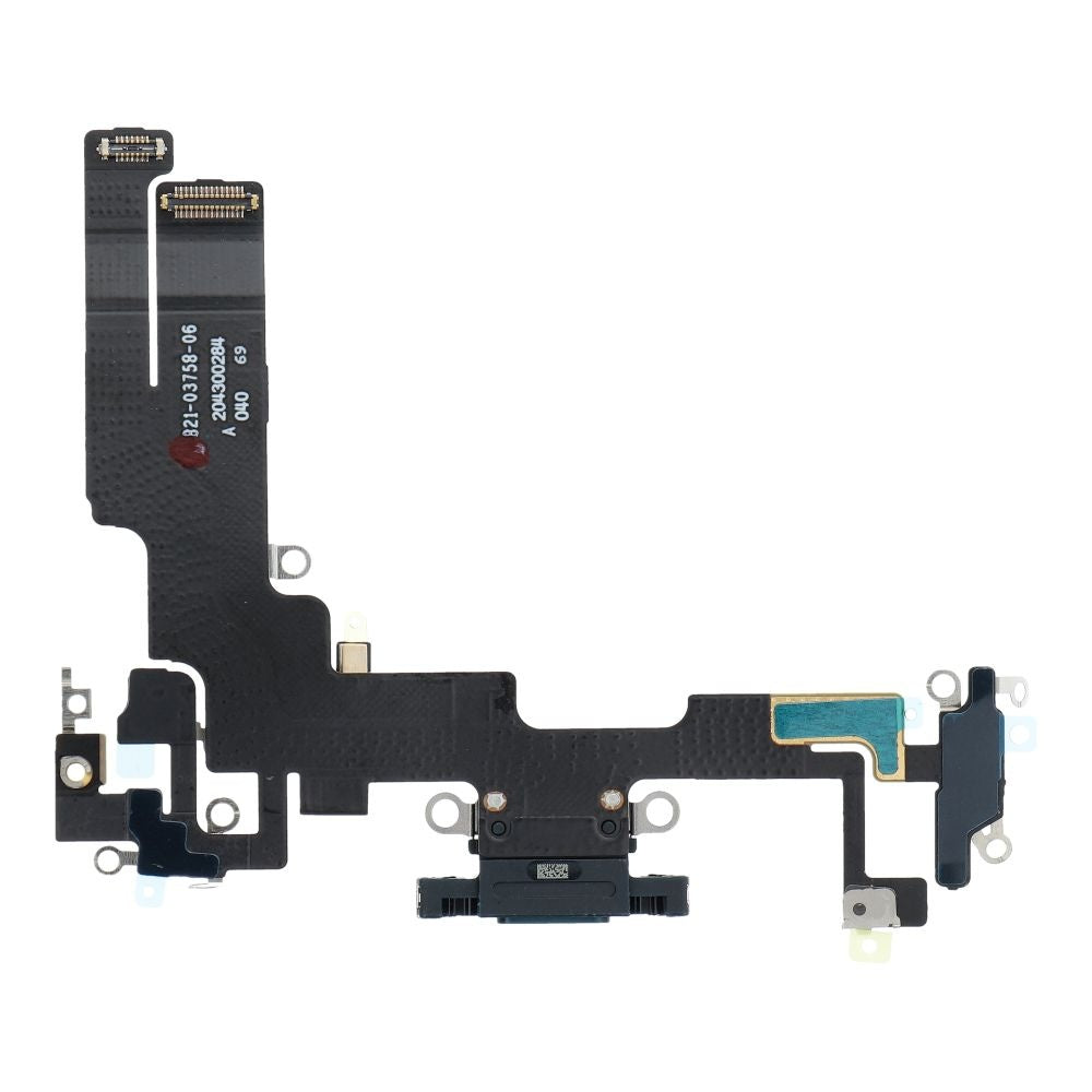 Заряден флекс USB за IPHONE 14 черен OEM