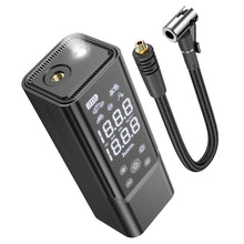 Заредете изображение във визуализатора на галерията – HOCO wirless portable air pump 5000mAh ZP7 black
