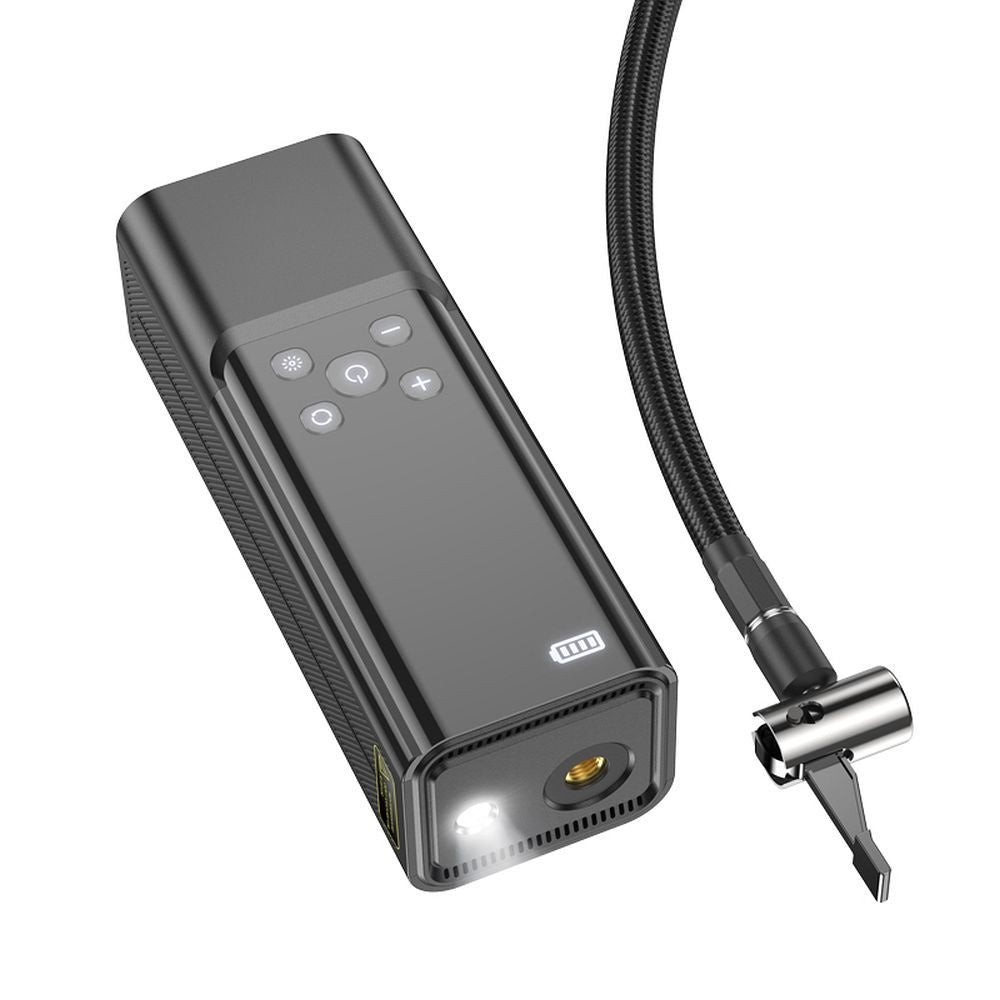 Hoco Pomp HOCO wirless portable air pump 5000mAh ZP7 black – TopMag