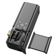 Заредете изображение във визуализатора на галерията – HOCO wirless portable air pump 5000mAh ZP7 black
