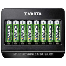 Заредете изображение във визуализатора на галерията – VARTA LCD МУЛТИ ЗАРЯДНО + 57681 (без батерии)
