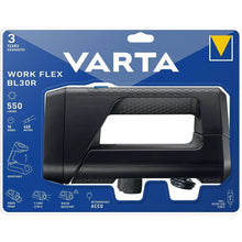 Заредете изображение във визуализатора на галерията – VARTA фенерче LED акумулаторно Work fles BLR30R 550lm 18684
