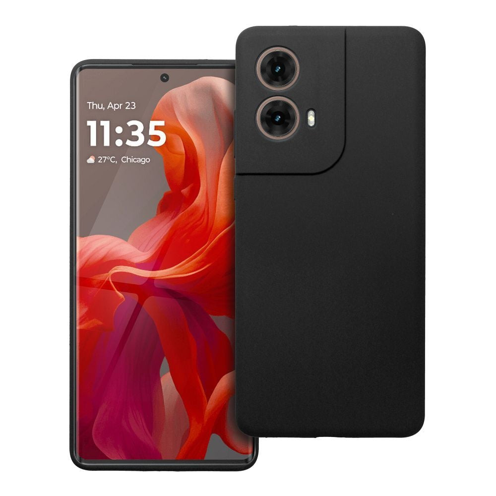 Силиконов гръб 2mm за MOTOROLA G85 5G черен