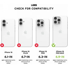 Заредете изображение във визуализатора на галерията – Гръб UAG Urban Armor Gear MONARCH PRO за IPHONE 16 Pro Max carbon fiber

