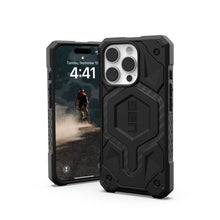 Заредете изображение във визуализатора на галерията – Гръб UAG Urban Armor Gear MONARCH за IPHONE 16 Pro carbon fiber
