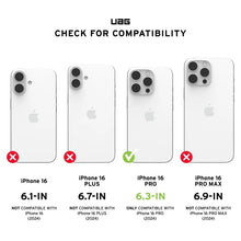 Заредете изображение във визуализатора на галерията – Гръб UAG Urban Armor Gear PLYO за IPHONE 16 Pro Max ice
