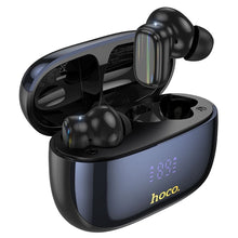 Заредете изображение във визуализатора на галерията – HOCO wireless earphones bluetooth TWS ANC + ENC EQ20 black

