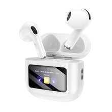 Заредете изображение във визуализатора на галерията – HOCO wireless earphones bluetooth with touch screen TWS EW73 white
