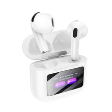 Заредете изображение във визуализатора на галерията – HOCO wireless earphones bluetooth with touch screen TWS EW73 white
