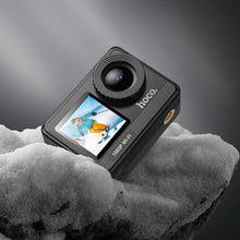 Заредете изображение във визуализатора на галерията – HOCO dual color screen sports camera DV103 black
