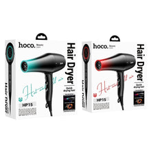 Заредете изображение във визуализатора на галерията – HOCO hair dryer with hot and cold air HP15 gradient blue
