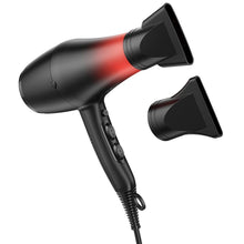 Заредете изображение във визуализатора на галерията – HOCO hair dryer with hot and cold air HP15 gradient red
