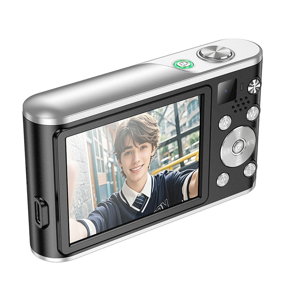 HOCO dual lens digital camera 13M pixels DV203 black – TopMag