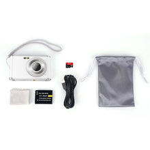 Заредете изображение във визуализатора на галерията – HOCO dual lens digital camera 13M pixels DV203 white
