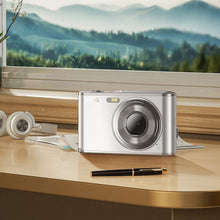 Заредете изображение във визуализатора на галерията – HOCO dual lens digital camera 13M pixels DV203 white

