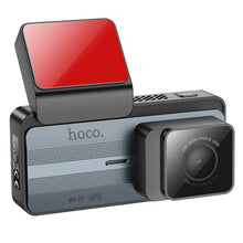 Заредете изображение във визуализатора на галерията – HOCO car camera with display 3,69&quot; 2K GPS DV11 silvery gray
