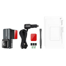 Заредете изображение във визуализатора на галерията – HOCO car camera with display 3,69&quot; 2K GPS DV11 silvery gray
