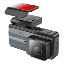 Заредете изображение във визуализатора на галерията – HOCO car camera with display 3,69&quot; 2K GPS DV11 silvery gray
