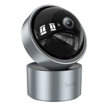 Заредете изображение във визуализатора на галерията – HOCO indoor camera adjustable in two planes with night mode Full HD D5 silver

