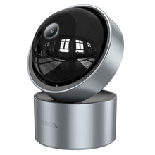 Заредете изображение във визуализатора на галерията – HOCO indoor camera adjustable in two planes with night mode Full HD D5 silver
